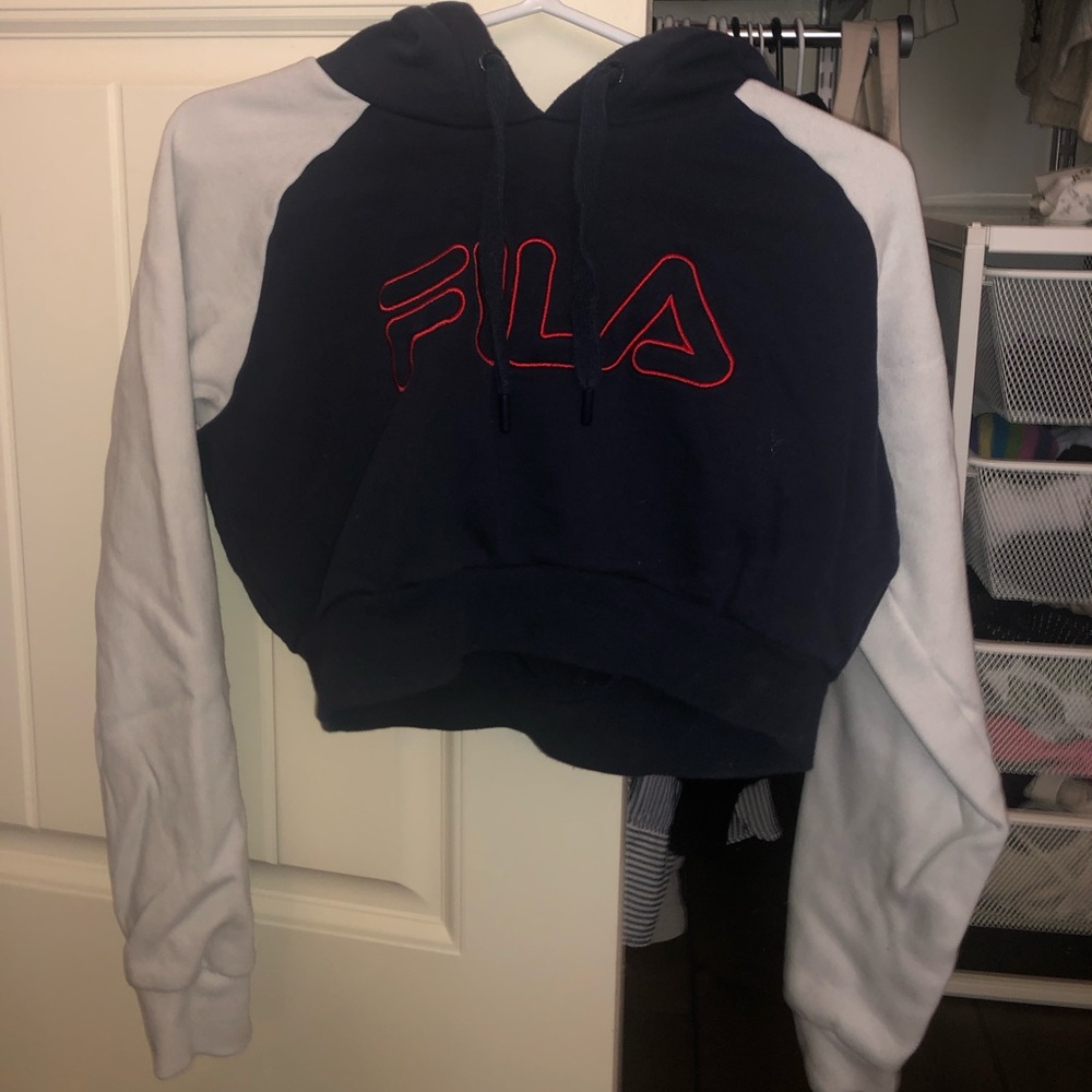 Fila sweat-shirt cropped